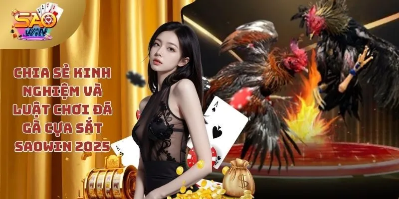 đá gà cựa sắt SAOWIN