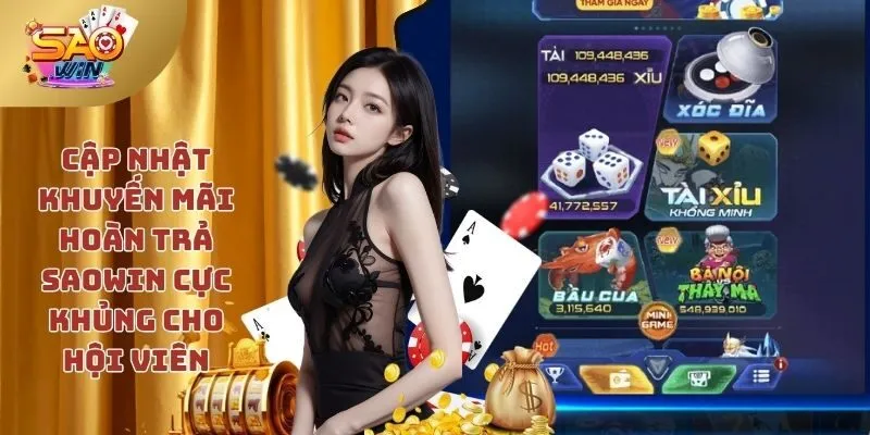 Khuyến mãi hoàn trả SAOWIN